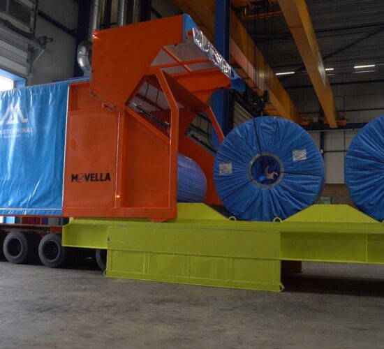 Terberg RT tractor and Movella Translifter at Steel Solutions 6