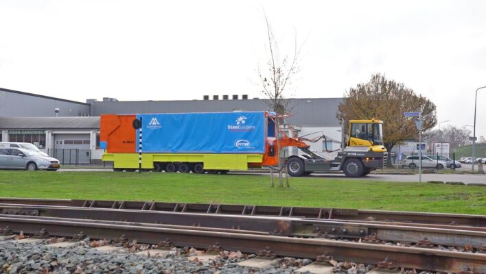 Terberg RT tractor and Movella Translifter at Steel Solutions 5