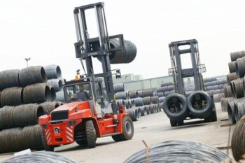 KalmaKalmar Dcg180 18 Ton Big Forklift Zware Heftruck Steel Coilsr Dcg180 18 Ton Big Forklift Zware Heftruck Steel Coils