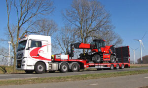 Banner Nieuwe Trailer Feyter Forklift Services