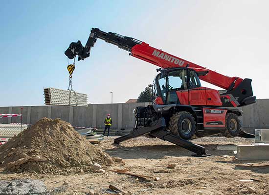 Manitou MRT2260 Roterende Verreiker Afstand Bestuurd 550 400