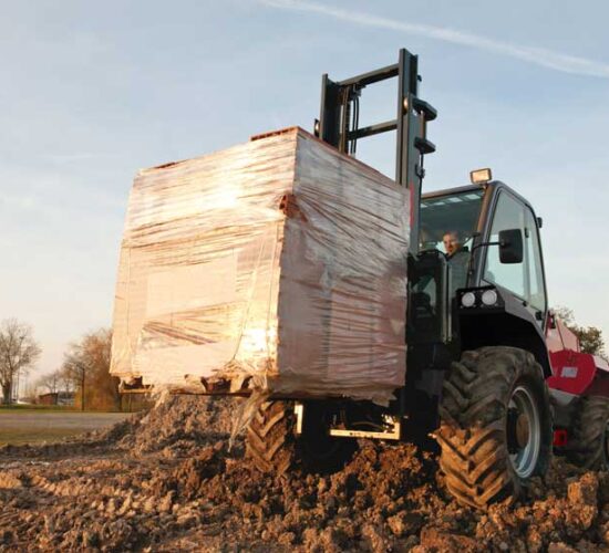 Manitou M30 4 Ruwterrein Heftruck In De Bouw