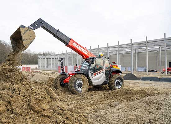 Manitou Mt930 Verreiker In De Bouw