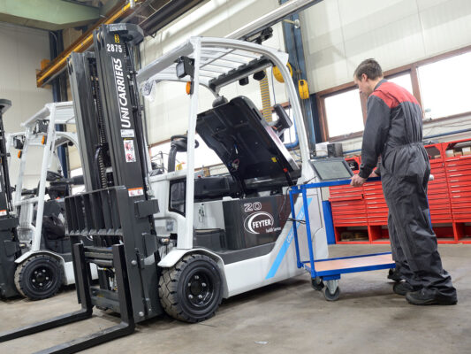 Werkplaats Terneuzen van Feyter Forklift Services 1