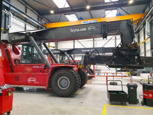 Werkplaats Vlissingen van Feyter Forklift Services 1