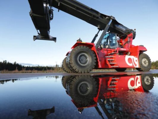 Kalmar Electric Reachstacker In Praktijk 7