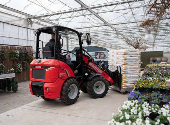 Manitou MLA Kniklader in de tuinbouw 1