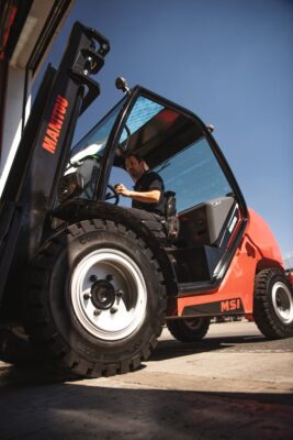 FFS Manitou MSI Semi Ruwterrein Heftruck Praktijk 1