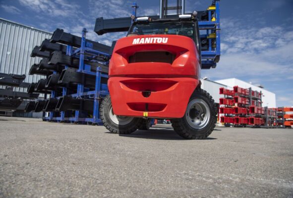 FFS Manitou MSI Semi Ruwterrein Heftruck Praktijk 5