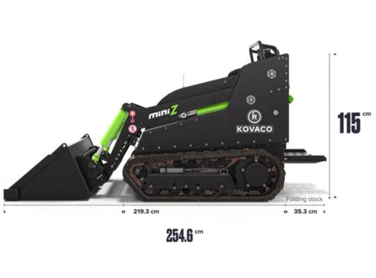 Kovaco Miniz 400 Elektrische Mini Schranklader 08