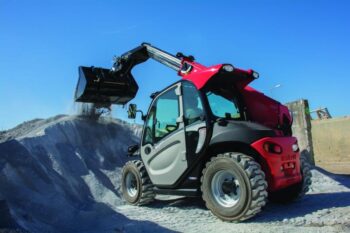 Manitou MT420 Buggy Verreiker praktijk 4