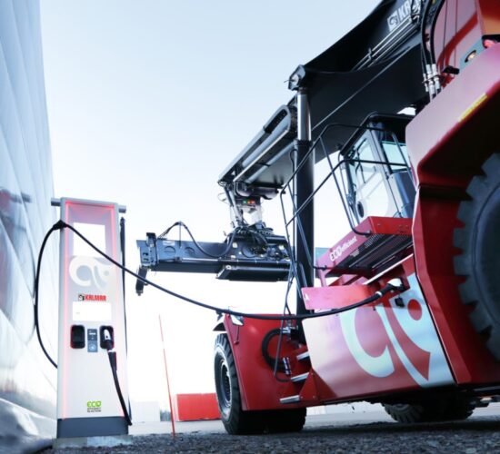 Kalmar Electric Reachstacker Charging