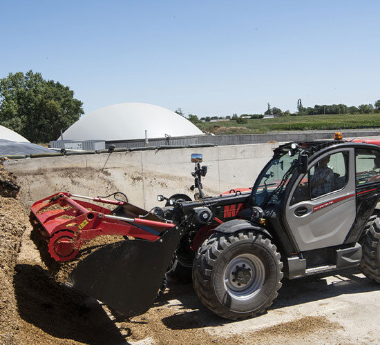 Uitkuilbak Manitou Verreiker Veeteelt