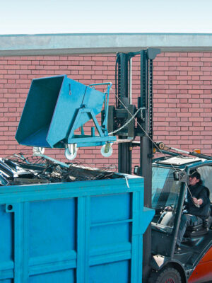 Kantelcontainer Voor Op Vorken Heftruck6