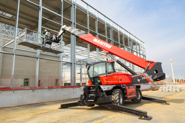 Manitou Werkplatform Voor De Verreiker Praktijk (1)