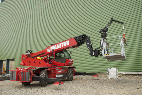 Manitou Werkplatform Voor De Verreiker Praktijk (3)