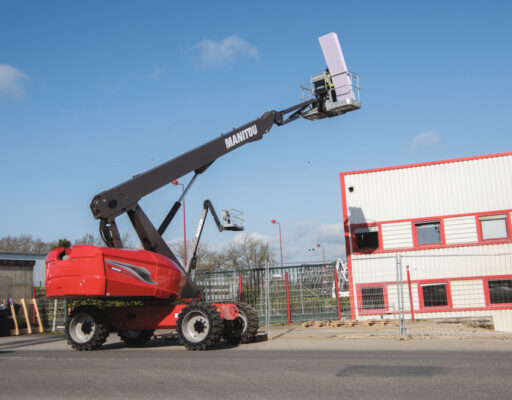 Manitou 220tj Telescoop Hoogwerker Praktijk (1)