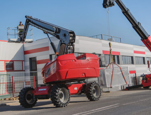 Manitou 220tj Telescoop Hoogwerker Praktijk (2)