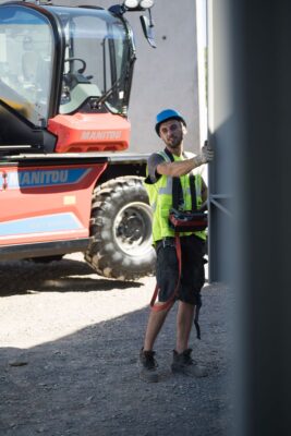 Manitou MRT-2660 E Elektrische Roterende Verreiker afstand bediening