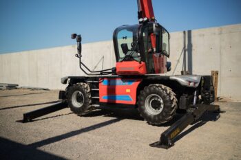 Manitou MRT-2660 E Elektrische Roterende Verreiker praktijk