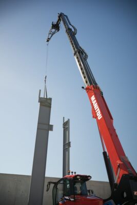 Manitou MRT-2660 E Elektrische Roterende Verreiker praktijk