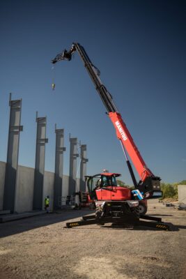 Manitou MRT-2660 E Elektrische Roterende Verreiker praktijk