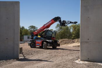 Manitou MRT-2660 E Elektrische Roterende Verreiker praktijk