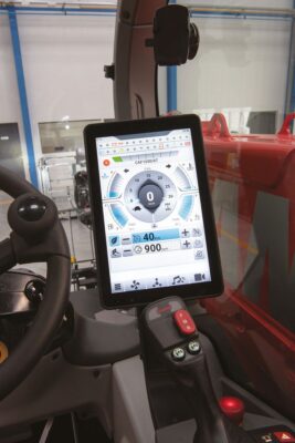 Manitou MRT-2660 E Elektrische Roterende Verreiker touchscreen