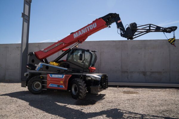 Manitou MRT-2660 E Elektrische Roterende Verreiker praktijk