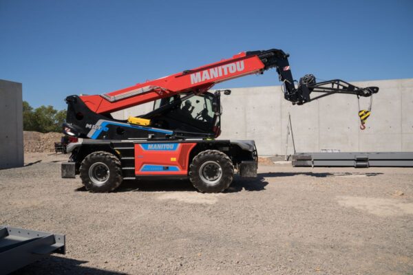 Manitou MRT-2660 E Elektrische Roterende Verreiker praktijk