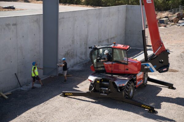 Manitou MRT-2660 E Elektrische Roterende Verreiker praktijk