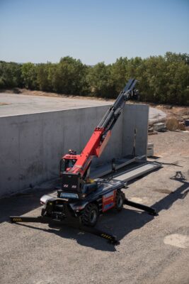 Manitou MRT-2660 E Elektrische Roterende Verreiker praktijk