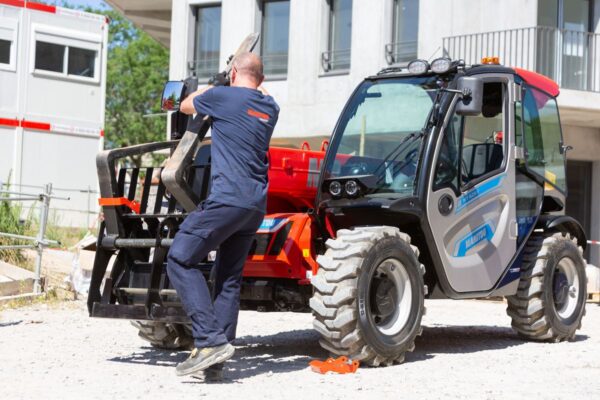 Manitou MT-625 E Elektrische Verreiker praktijk