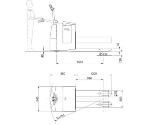 Samag Tmax100 Hubwagen Feyter Gabelstapler 3