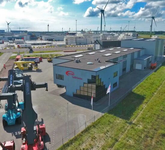 Feyter Forklift Services - Locatie Vlissingen - Heftrucks, Reachstackers, Terminal Trekkers