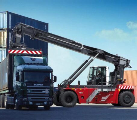 Cvs Ferrari Reachstacker Manipuladores Contenedores Feyter Iberia 11