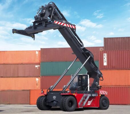 Cvs Ferrari Reachstacker Manipuladores Contenedores Feyter Iberia 12