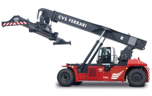 Cvs Ferrari Reachstacker Manipuladores Contenedores Feyter Iberia 13