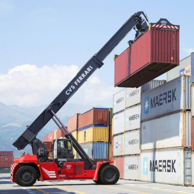 Cvs Ferrari Reachstacker Manipuladores Contenedores Feyter Iberia 15