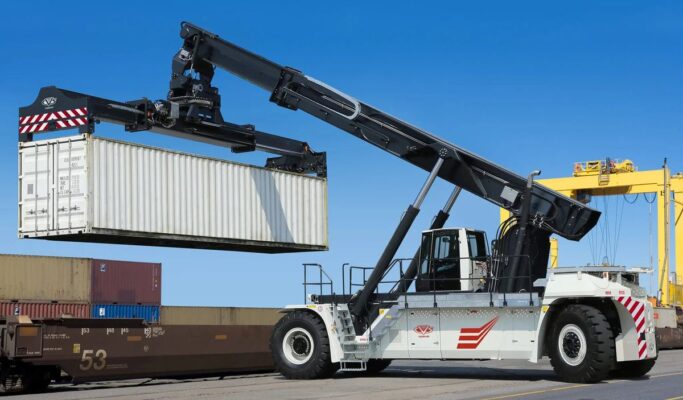 Cvs Ferrari Reachstacker Manipuladores Contenedores Feyter Iberia 18