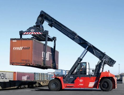 Cvs Ferrari Reachstacker Manipuladores Contenedores Feyter Iberia 24