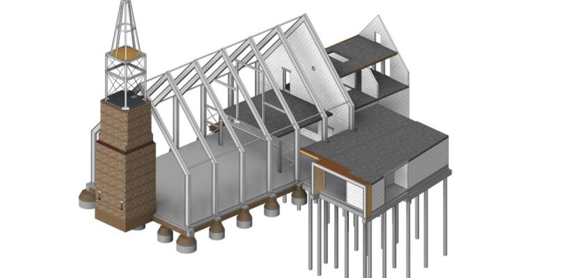 Project Nieuwe Kerk Hoek - Faktor Civil Engineering Middelburg