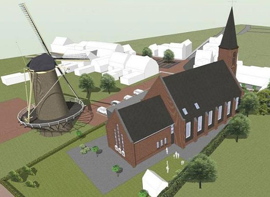 Ontwerp Kerkgebouw Hoek Zeeland Faktor Civil Engineering
